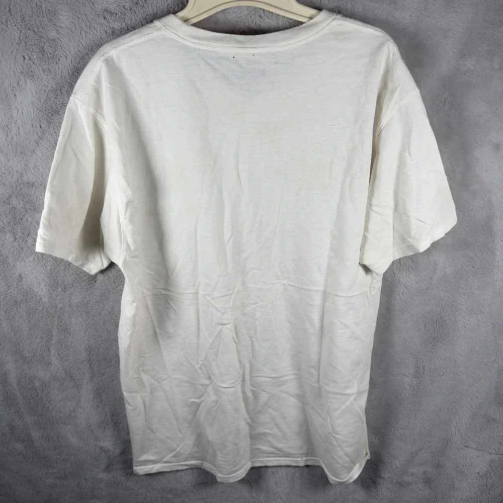 Champion Mens White International Flags Graphic T-Shirt Size Medium - Picture 5 of 5